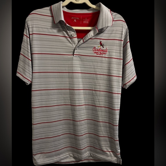 Men’s Antigua St. Louis Cardinals Spring Training Polo - Picture 1 of 5